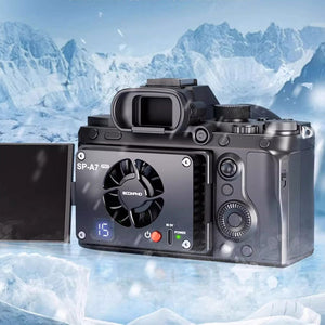 SOONPHO SP-A7 Pro Camera Cooler Camera Cooling Fan w/ Adjustable Temperature for Canon Sony Fujifilm
