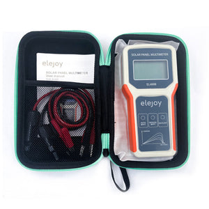 Elejoy EL400B 5-400W 12-60V Solar Panel Multimeter PV Panel Tester Supports Auto &amp; Manual MPPT
