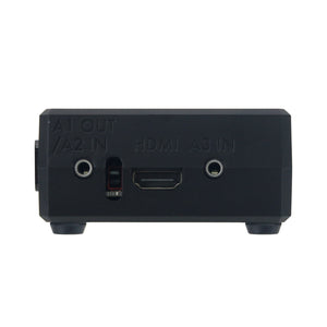 Black V1.7 OSSC Open Source Scan Converter HDMI-compatible Adapter Video Converter with Remote Control for Retro Game Console