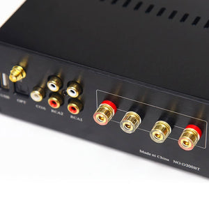 D300BT TPA3255 300W+300W Digital Power Amplifier BT5.0 Power Amp + Remote Control + Power Adapter