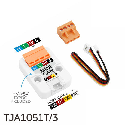 M5Stack Mini CAN Bus Adapter Unit TJA1051T High Speed Data Transmission for Industrial Automation and Communication