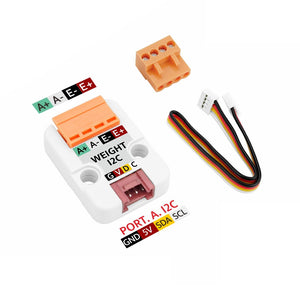 M5Stack Weight I2C Weight Acquisition Transducer Unit Built-in HX711 24-bit ADC for Weight Measurement
