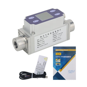 0-100L/min Compressed Air Flow Meter MEMS Thermal Gas Flow Meter Mass Flow Meter with RS485