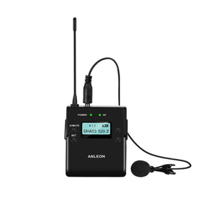 ANLEON MTG-400 520-545MHz Wireless Microphone System for Tourist Guide Simultaneous Interpreting (1* TX + 3*RX)
