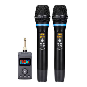 Bluetooth Microphone DSP Anti-Howling Wireless Microphone (M50 + Two 512 Mics with Aluminum Tube)
