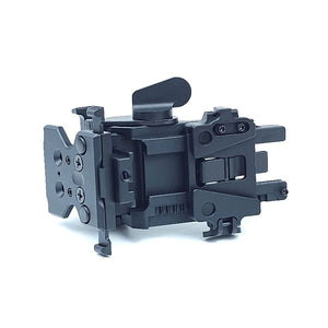 SOTAC-GEAR Black Cadex Tactical Helmet Mount Adjustable Dovetail Night Vision Goggle Mount for PVS-14