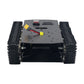 TS700 Tracked Robot Chassis Robot Tank Chassis Metal Track w/ Motor Encoding Disk with Remote Controller