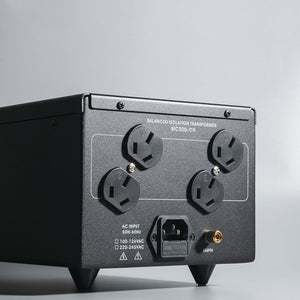 Denafrips Black BIC500 High Power 500W Audio Isolation Transformer for Power Amplifier/Speakers/Medical Equipment