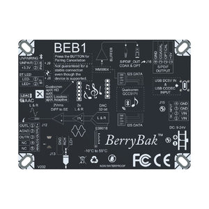 BEB1 HiFi 5.3 Bluetooth Receiver Board Lossless Coaxial USB Codec Wireless Audio Receiver Support for LDAC