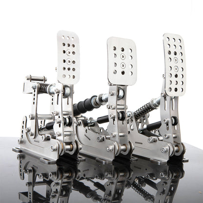 OKRACING T1 PRO 3-Pedal Set SIM Pedals Racing Pedals (without Foot Rest Plate) for SIM Racing Games