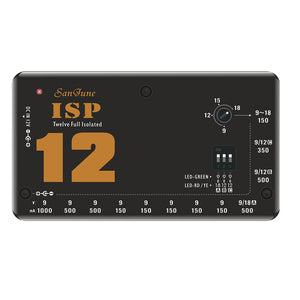 ISP12 12-Channel Fully Isolated Guitar Pedal Power Supply Isolated Power Supply for Stomp Box