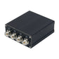 HAMGEEK W-410A 200W Automatic Antenna Switch Antenna Switcher (Black) for Shortwave Radio Receivers