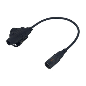 Standard Cable Length Replica TEA U94V2 PTT 6Pin Soft Rubber Waterproof Interface Push to Talk