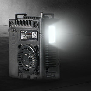 HRD-A320 Graphite Gray Air Band Radio FM/VHF/MW/SW/WB Multi-band Radio/BT/Music Play Emergency Radio