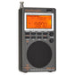 HRD-747 Portable Radio Full Band Radio with Digital Display Supports FM MW SW AIR CB VHF UHF WX HAM