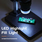 G5 10MP 1-1000X HD Industrial Microscope Digital Microscope with Aluminum Plastic Stand &amp; 5.5" LCD