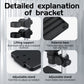 G5 10MP 1-1000X HD Industrial Microscope Digital Microscope with Aluminum Plastic Stand &amp; 5.5" LCD