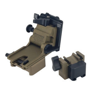 SOTAC-GEAR Sandy NVG 01 Tactical Helmet NVG Mount Aluminum Alloy Night Vision Goggles Mount for PVS14 PVS18