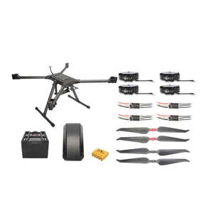 Tarot M860A 860mm Wheelbase Quadcopter Frame Kit Drone Frame Kit with Battery and All-aluminum Body