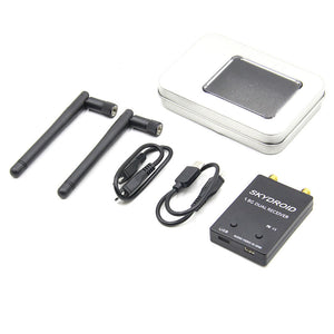 Skydroid 150CH UVC OTG Receiver 5.645-5.945GHz 5.8G Cellphone Image Transmission with Dual Black Receiver for RC Drones