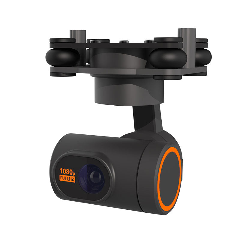 Skydroid C10 3-Axis FPV Gimbal 1080P FPV PTZ for RC Drone 7.4-74V Power Supply with H16 Remote Control
