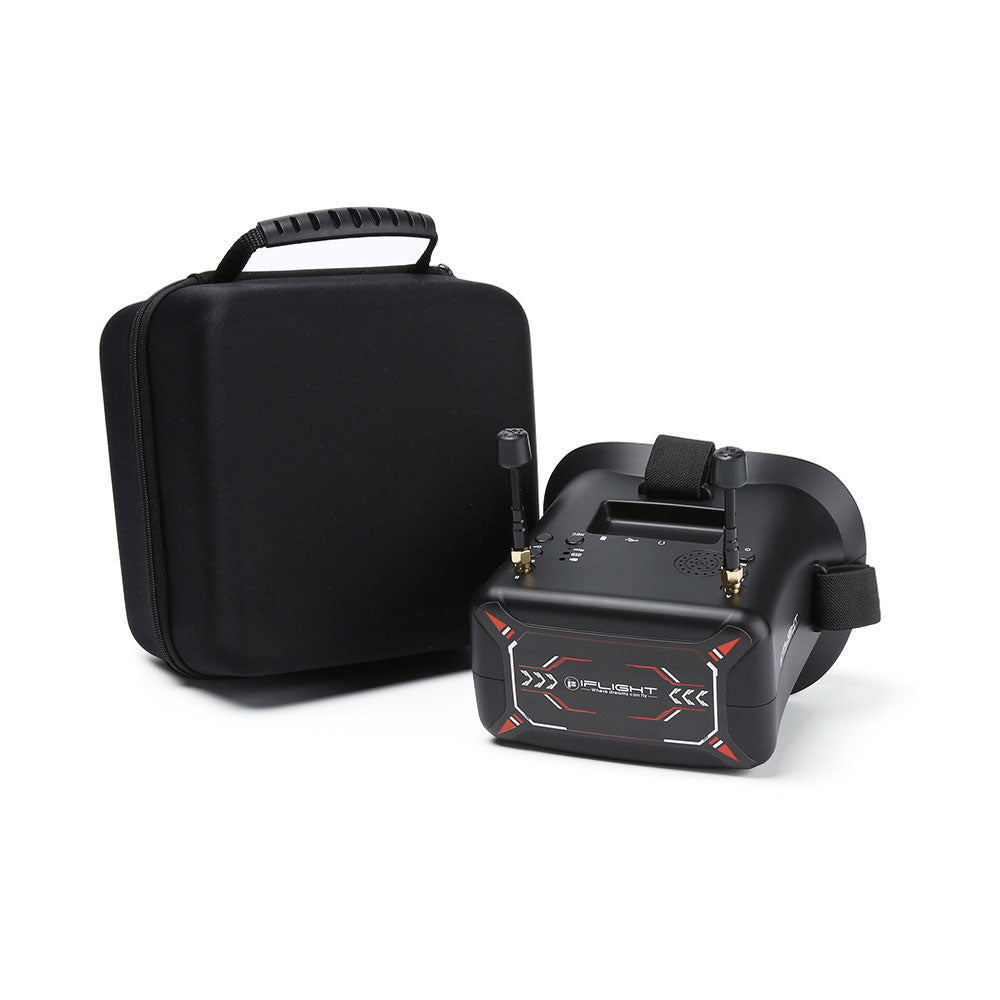 iFlight FPV Video Glasses 5.8GHz 4.3-inch LCD Screen with DRV Recording FPV Racing Drone Goggle for Learning