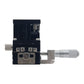 LD40-CM 40x40MM/1.6x1.6" XYZ Axis Sliding Stage Manual Sliding Table with Central Micrometer