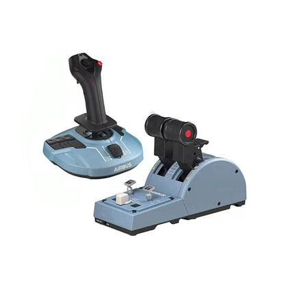 TCA Sidestick + Quadrant Airbus Edition Flight Simulator Joystick with Throttle Quadrant for Thrustmaster Simulation Games