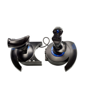 T.Flight Hotas 4 Flight Joystick and Throttle Flight Simulator Control Lever Compatible with PS5/PS4/PC for Thrustmaster