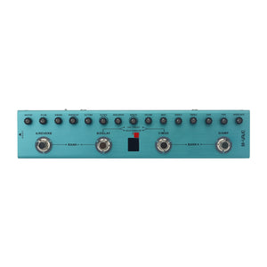 TANK-G Portable Multifunctional Electric Guitar Effects Pedal Delay/Reverb with 36 Editable Presets for M-WAVE