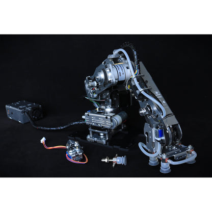 24D Industrial Robot Arm 4-Axis Stepping Mechanical Arm High Precision Planetary Reduction Motor without Controller