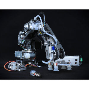 24D Industrial Robot Arm 4-Axis Stepping Mechanical Arm High Precision Planetary Reduction Motor with Controller