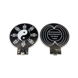 7.83Hz Ultra-low Frequency Pulse Schumann Wave Generator Electromagnetic Wave Version Resonance Frequency Desktop Decoration