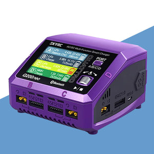 SKYRC Charger Q200 NEO 4-Chanel Output AC 200W 10A Smart Balanced Charger DC 400W Lithium Battery 1-6S