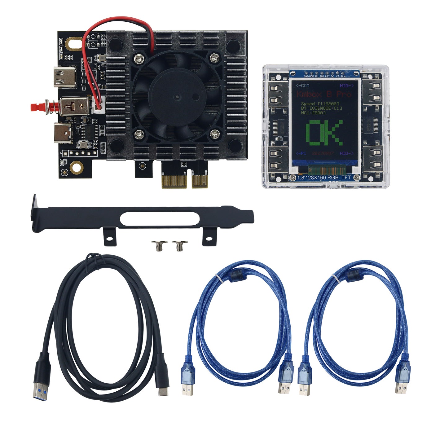 75T DMA Board + KMBOX B+ Keyboard Mouse Controller DIY Programming Firmware Development Board for PUBGAPE