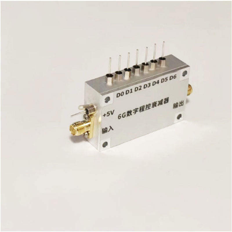 QM-AT016031S 10MHz-6GHz Digital Program Control Attenuator 31.75dB Attenuation Module 50ohms with SMA Connector