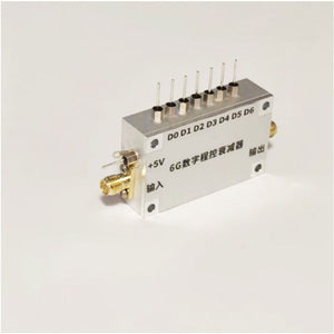 QM-AT016031S 10MHz-6GHz Digital Program Control Attenuator 31.75dB Attenuation Module 50ohms with SMA Connector