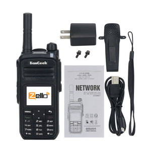 HamGeek Q168 4G POC Radio 5000KM GPS Walkie Talkie Wifi Bluetooth Handheld Transceiver for Zello