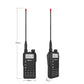 BFDX BF-SC500UV 5W 10KM VHF UHF Walkie Talkie Dual Band Handheld Radio Gain Version (Long Antenna)
