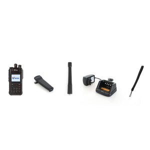 BFDX BF-PD780 5W 5KM Digital Walkie Talkie Handheld Transceiver IP68 Waterproof with LCD Screen