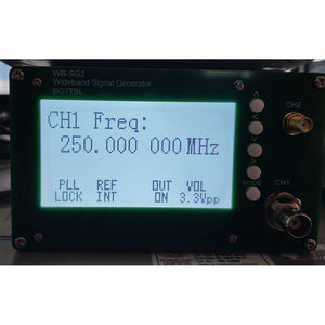 WB-SG2 20MHz-9.5GA Wideband Signal Generator Built-in OCXO Adjustable Output Power with 3.2-inch Screen