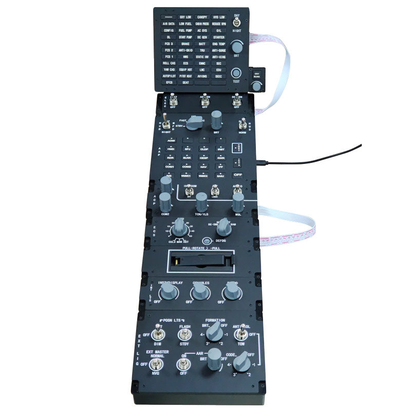 Wefly Thunder JF-17 Flight Simulator Control Right Console Set Compatible with DCS World and Other Flight SIM Games