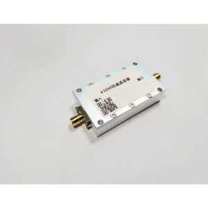 QM-BPF470A 470MHz Bandpass Filter 14MHz Bandwidth Narrow Band High Suppression Bandpass Filtering RF BPF