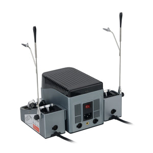 AiXun T420D 200W Dual Channel Soldering Station Solder Station with T210 T115 T245 Handles &amp; 9 Tips