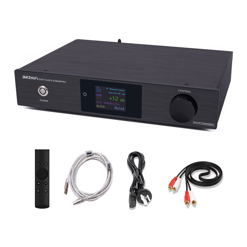 BRZHIFI DC200PRO-ES9039PRO Advanced Version DAC Fully Balanced Digital Audio Decoder HiFi Hardware Decoding Bluetooth5.1
