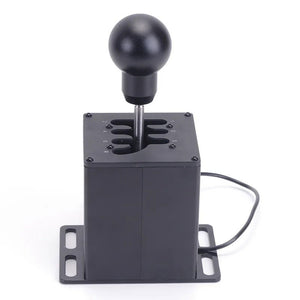 Simplayer HQS-R8 7+R Gear Shifter Racing Shifter w/ Round Handle for Logitech G27 &amp; Thrustmaster T300