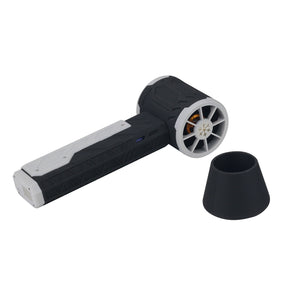 HamGeek HG800 Black Gray Violent Fan Turbo Fan w/ 800G+ Wind Force &amp; 50mm Duct for Car PC Cleaning