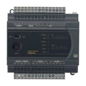 AMS-16ES200R 24V/220V LE-DVP PLC Programmable Controller 8in 8 out Compatible with Delta