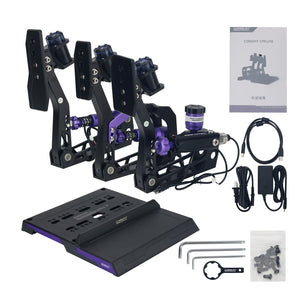 Conspit CPP.Lite 3-Pedal SIM Pedals Racing Pedals Hydraulic Brake Vibration Pedal Set Game Simulator