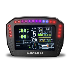 SIMDID DH480 PRO Dashboard Dash Display w/ 5" Ultra Color HD IPS Screen &amp; Built-in USB Graphics Card